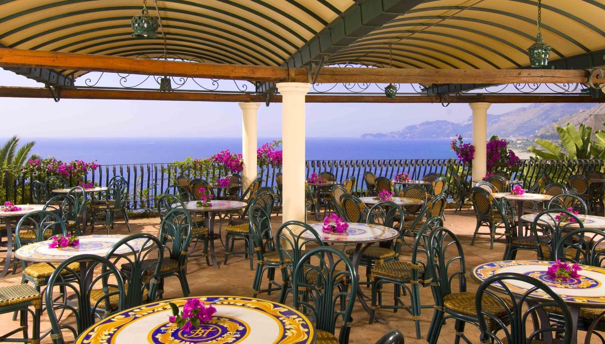 Baia Taormina Hotels & Spa Форца-д'Агро Ресторан фото